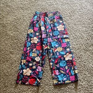 Floral Patterned Pants